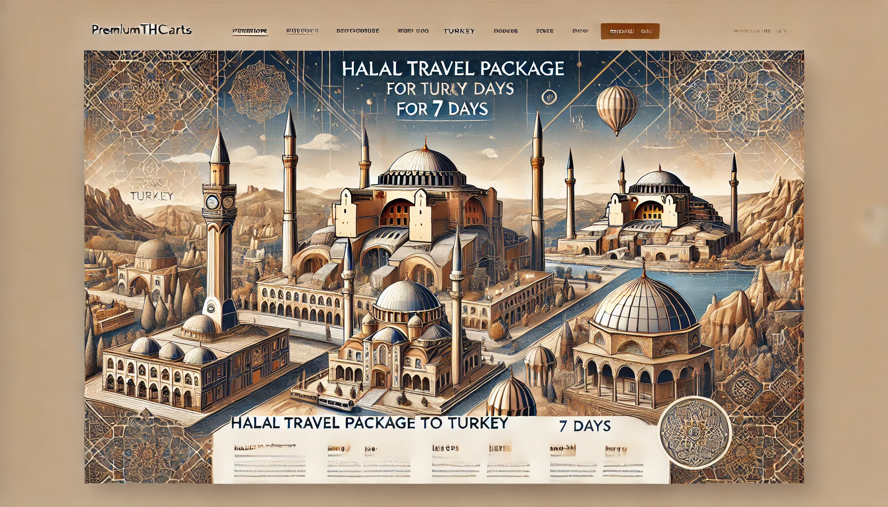 Paket wisata halal ke Turki selama 7 hari