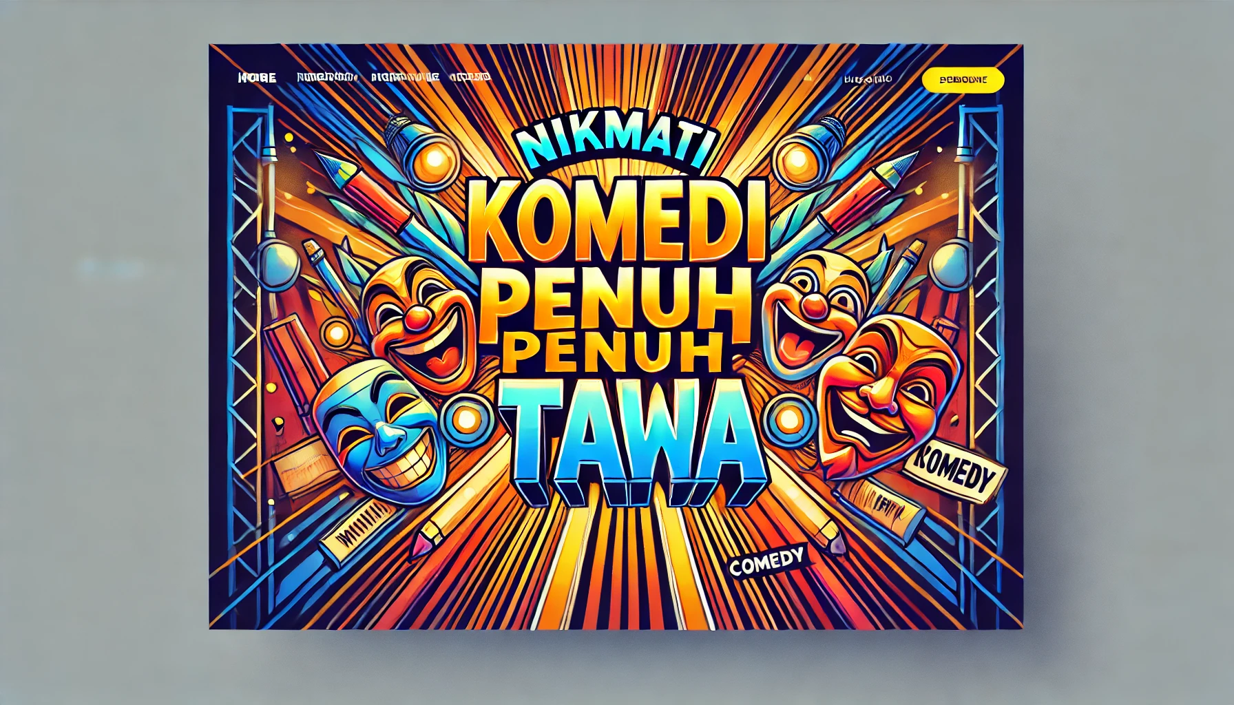 Nikmati Komedi Penuh Tawa