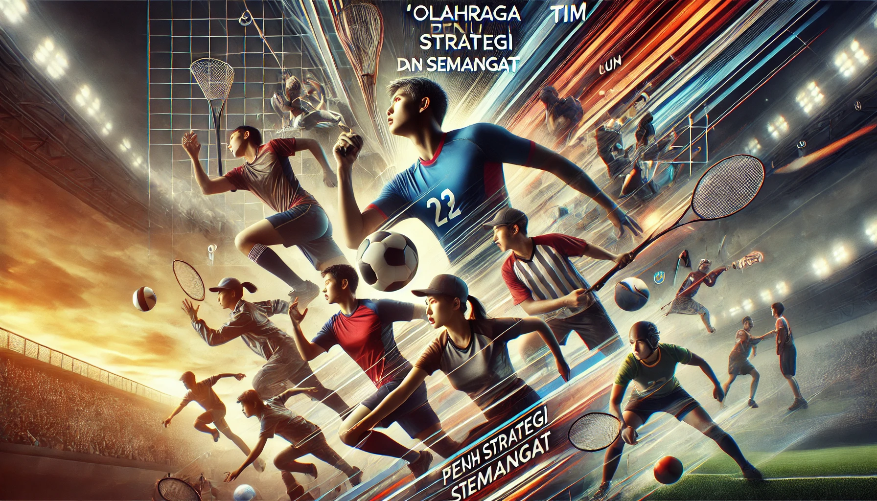 Olahraga Tim Penuh Strategi dan Semangat