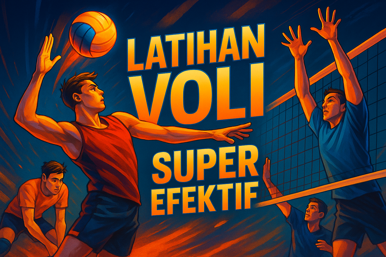 Latihan Voli Super Efektif