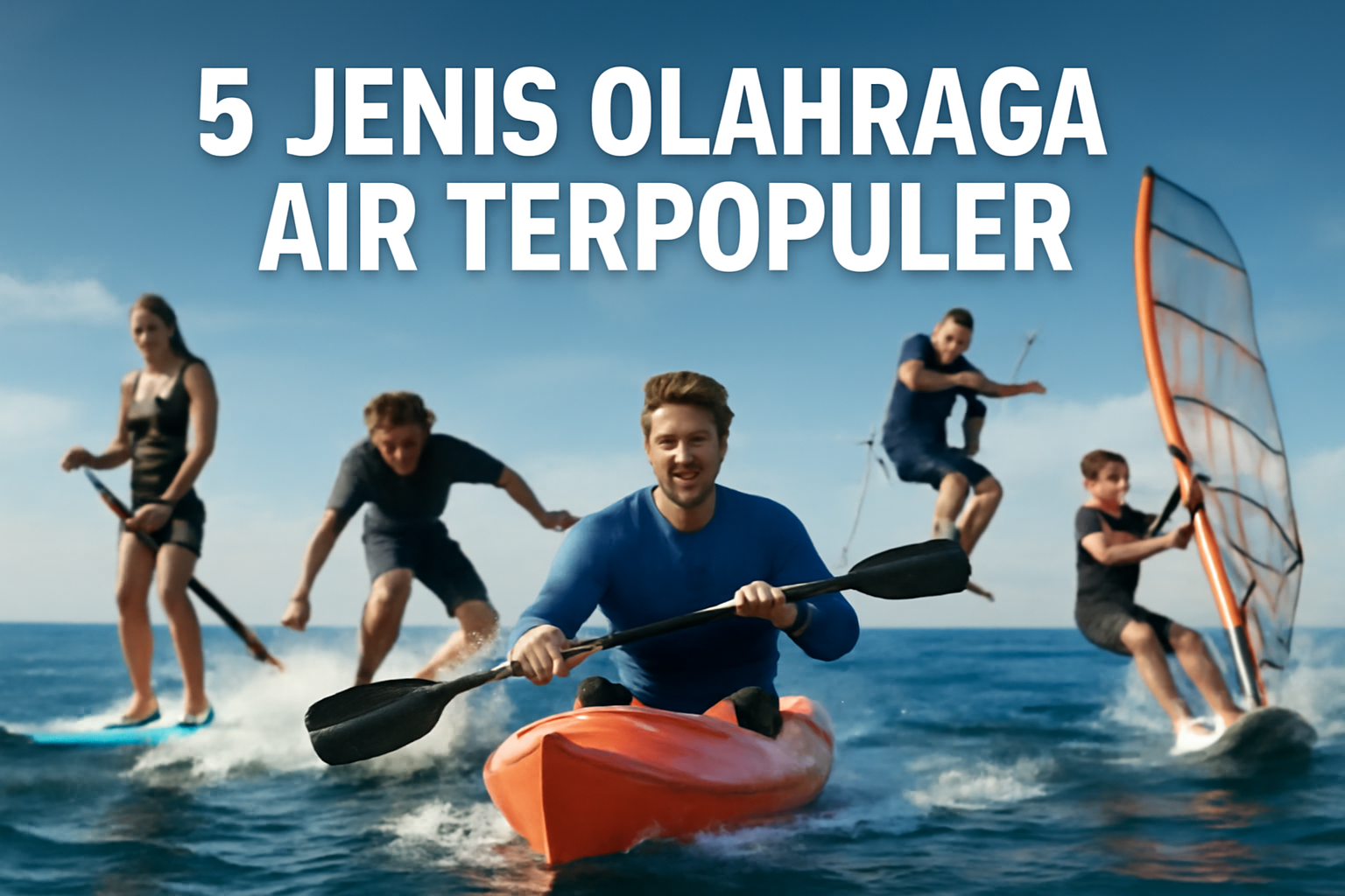 5 Jenis Olahraga Air Terpopuler