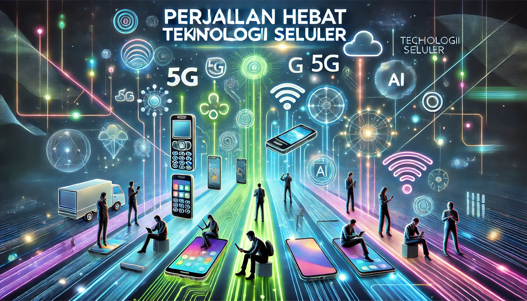 Perjalanan Hebat Teknologi Seluler