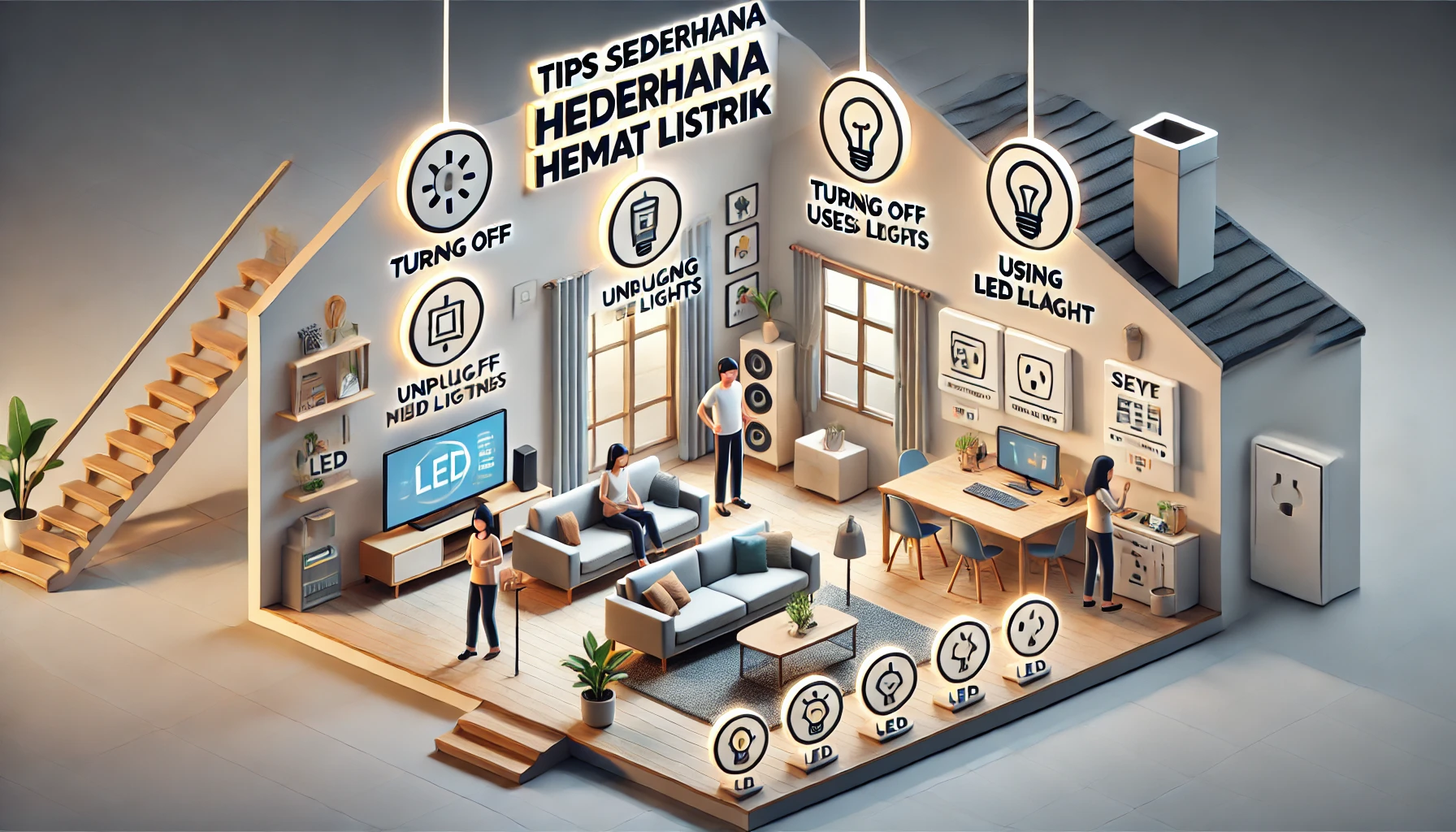 Tips Sederhana Hemat Listrik