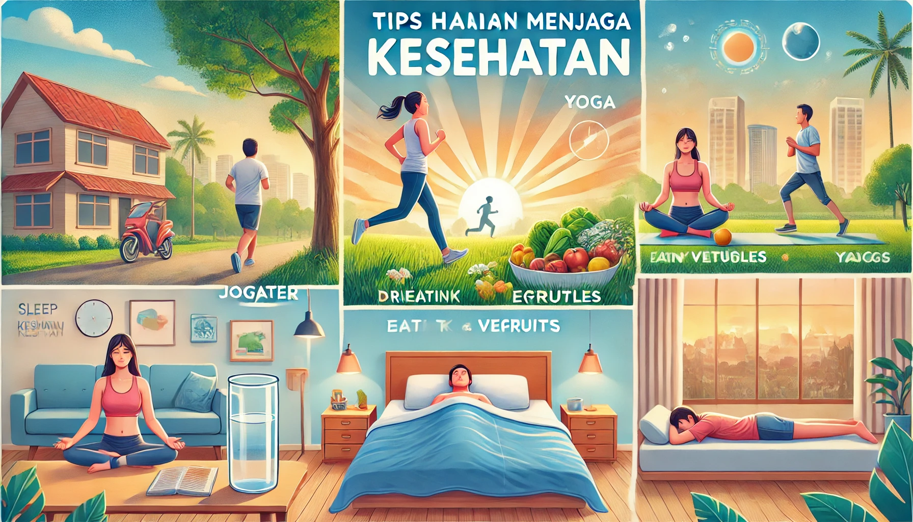 Tips Harian Menjaga Kesehatan