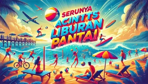 Serunya Aktivitas Liburan Pantai
