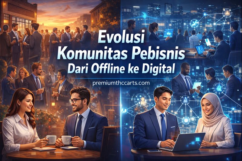 Jaringan Komunitas Pebisnis 2026 1 Evolusi Komunitas Pebisnis Dari Offline ke Digital