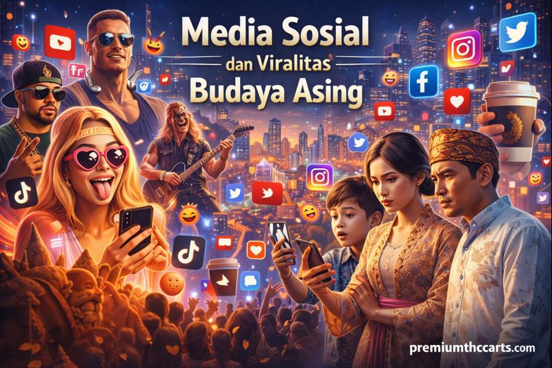 Media Sosial dan Viralitas Budaya Asing