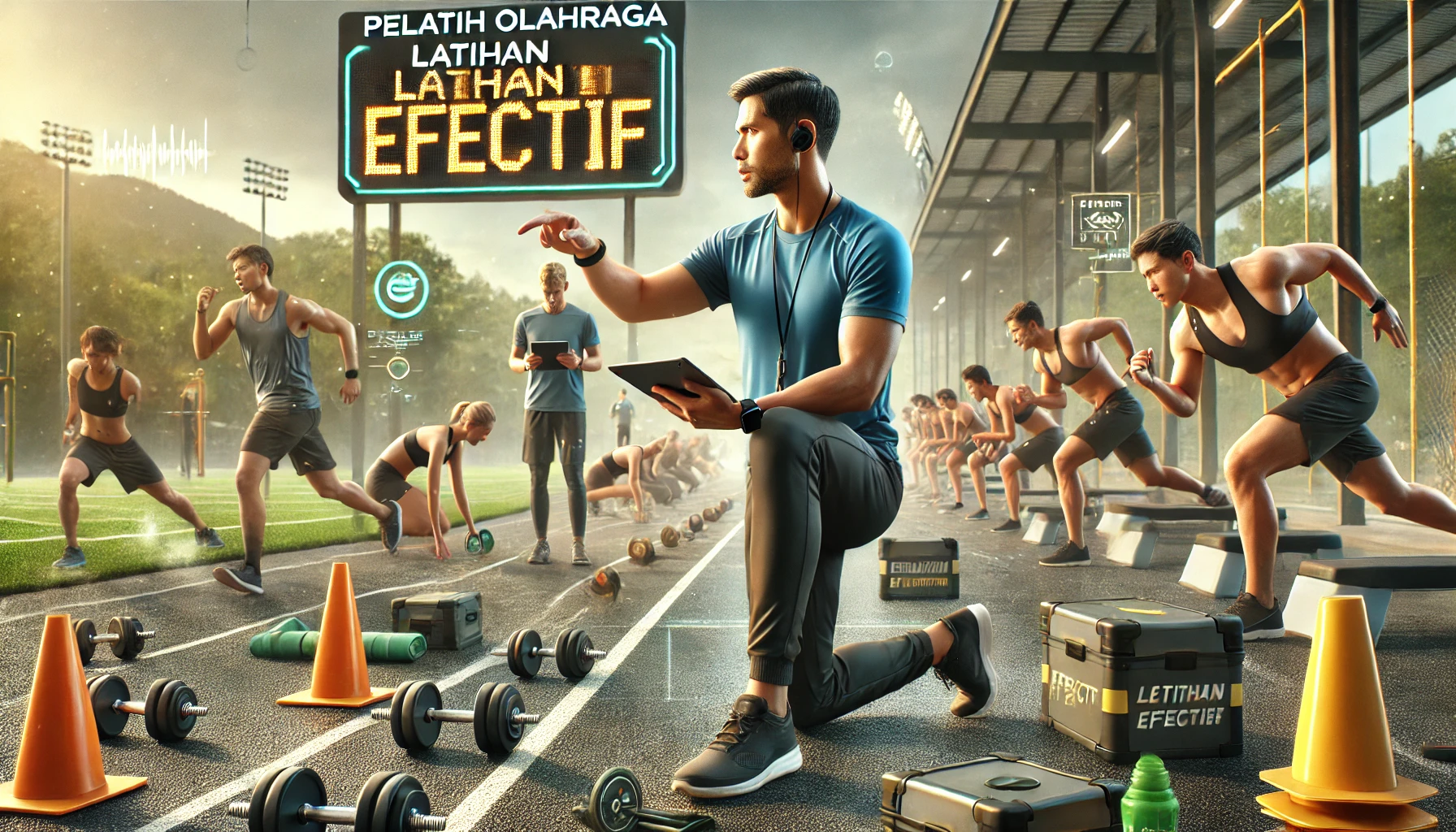 Pelatih Olahraga Latihan Efektif