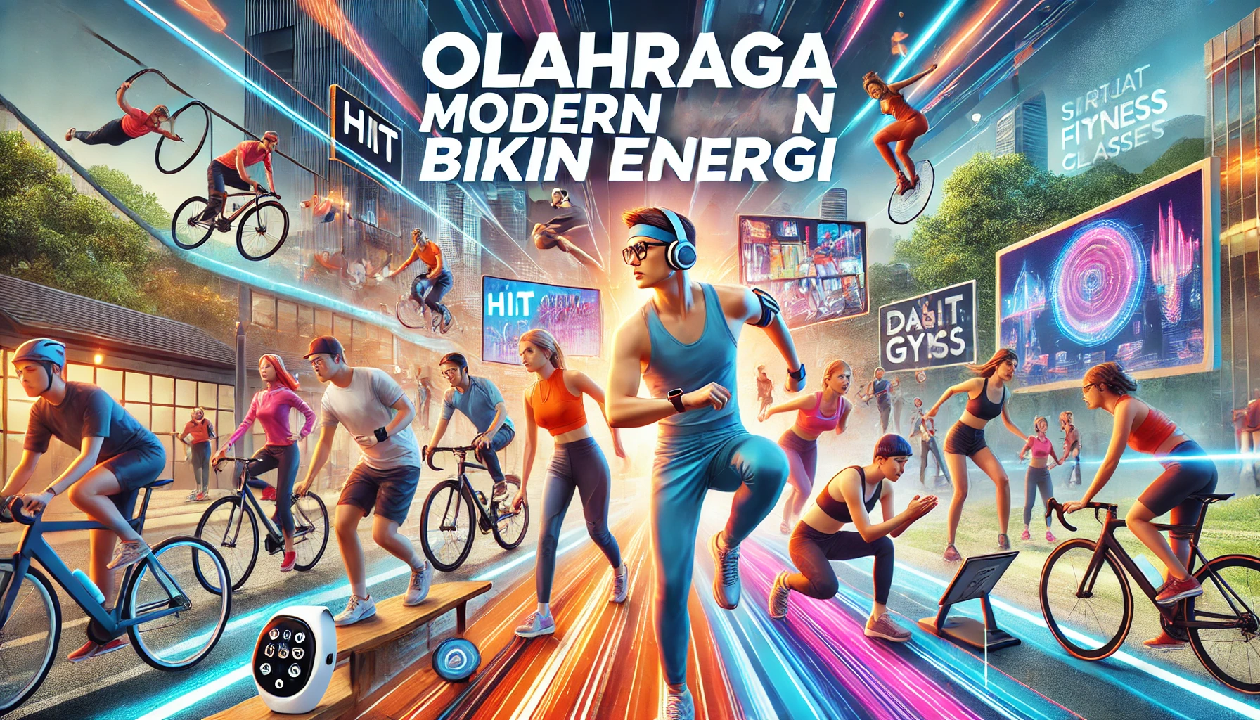 Olahraga Modern Bikin Energi