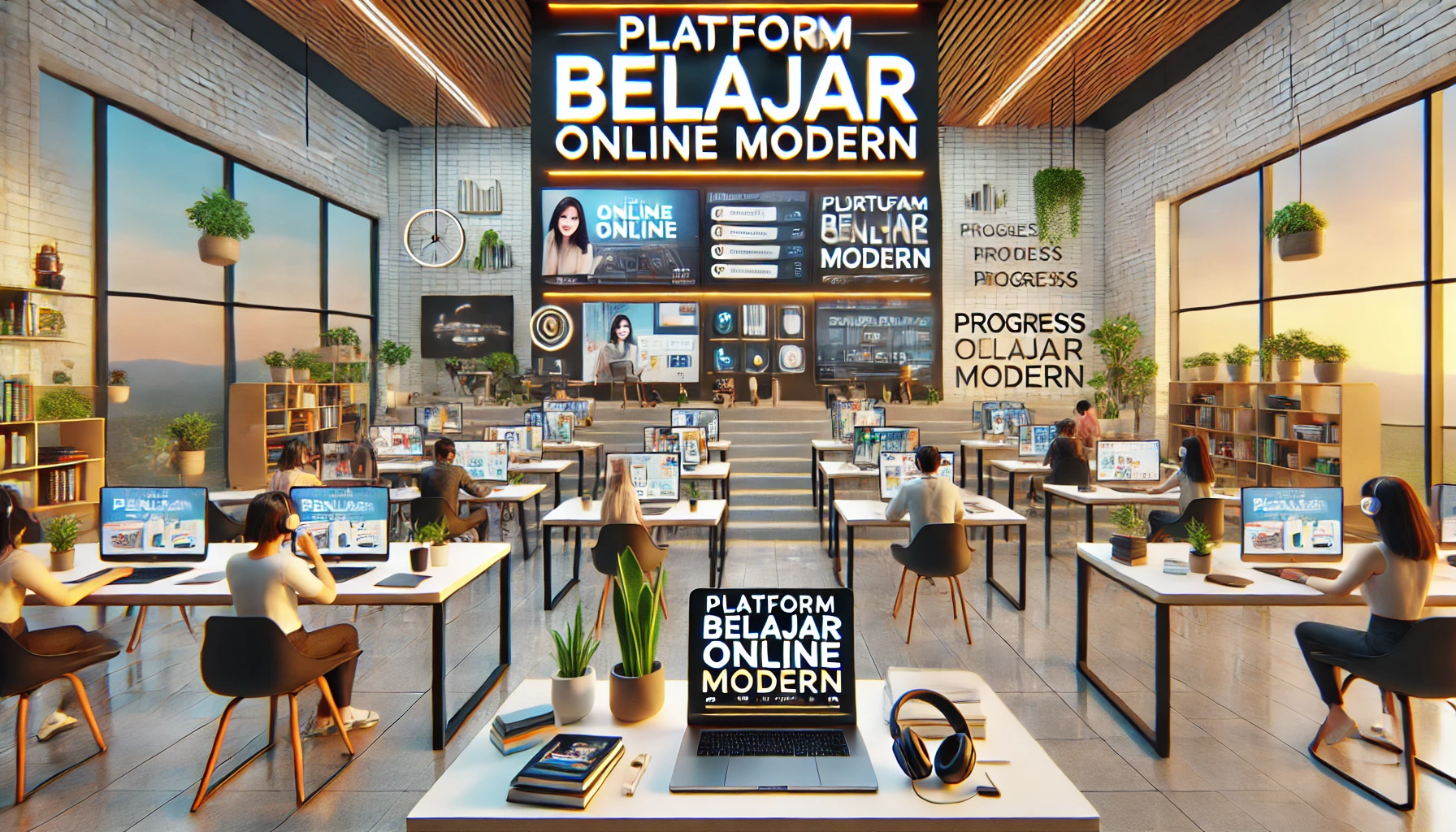 Platform Belajar Online Modern