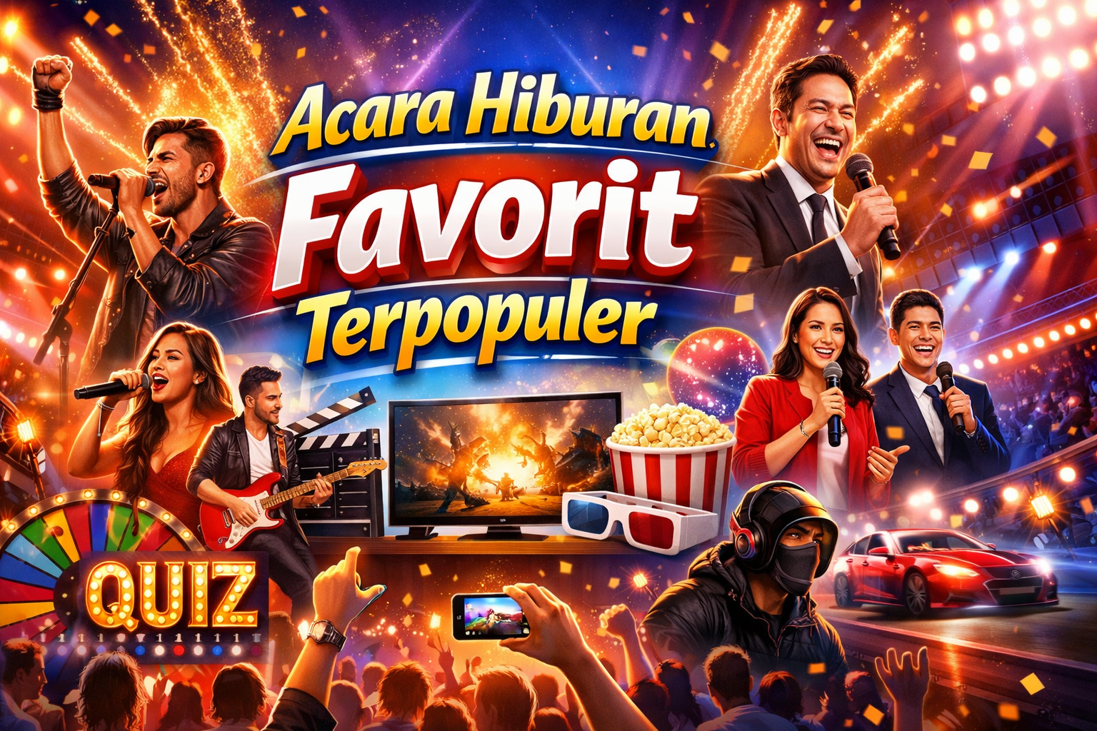 Acara Hiburan Favorit Terpopuler