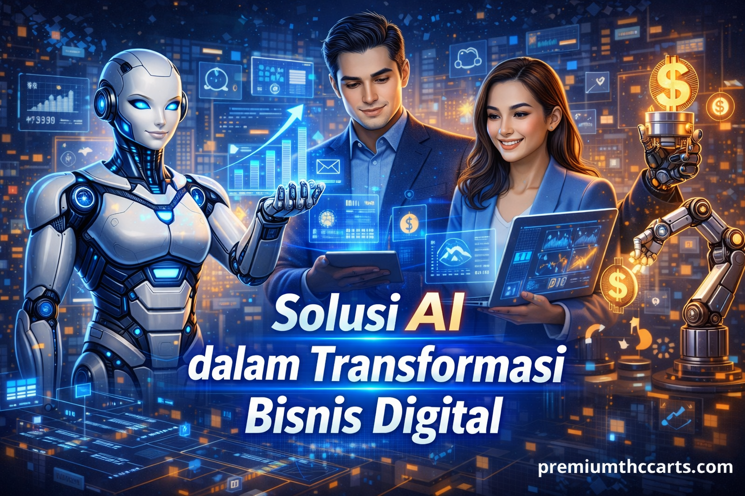Solusi AI dalam Transformasi Bisnis Digital
